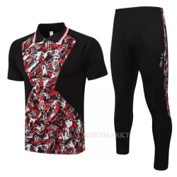 AC Milan Trainingpolo 2022-23 Zwart-Rode AC Milan Trainingpolo 2022-23 Zwart-Rode