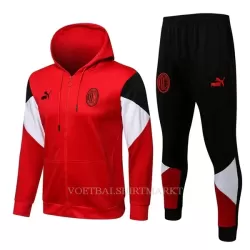 AC Milan Trainingsjacks met Capuchon 2022-23 Rode AC Milan Trainingsjacks met Capuchon 2022-23 Rode