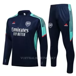 Arsenal Trainings Sweatshirt Pak 2022-23 Kwartrits Blauwgroene Arsenal Trainings Sweatshirt Pak 2022-23 Kwartrits Blauwgroene