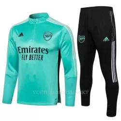 Arsenal Trainings Sweatshirt Pak Kind 2022-23 Kwartrits Groene Arsenal Trainings Sweatshirt Pak Kind 2022-23 Kwartrits Groene