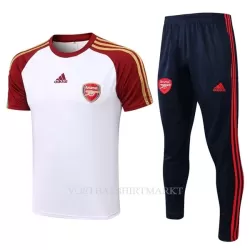 Arsenal Trainingsshirt Pak 2022-23 Wit-Rode Arsenal Trainingsshirt Pak 2022-23 Wit-Rode