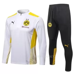 BVB Borussia Dortmund Trainings Sweatshirt Pak 2022-23 Kwartrits Witte BVB Borussia Dortmund Trainings Sweatshirt Pak 2022-23 Kwartrits Witte