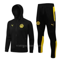 BVB Borussia Dortmund Trainingsjacks met Capuchon 2022-23 Zwarte BVB Borussia Dortmund Trainingsjacks met Capuchon 2022-23 Zwarte