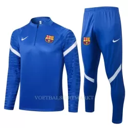 FC Barcelona Trainings Sweatshirt Pak 2022-23 Kwartrits Blauw-Witte FC Barcelona Trainings Sweatshirt Pak 2022-23 Kwartrits Blauw-Witte