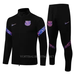 FC Barcelona Trainingsjack Pak 2022-23 Zwarte FC Barcelona Trainingsjack Pak 2022-23 Zwarte