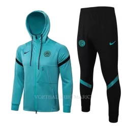 Inter Milan Trainingsjacks met Capuchon 2022-23 Lichtblauwe Inter Milan Trainingsjacks met Capuchon 2022-23 Lichtblauwe
