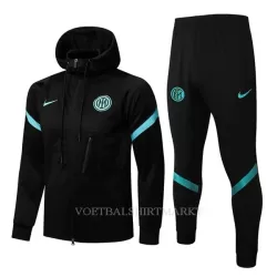 Inter Milan Trainingsjacks met Capuchon 2022-23 Zwarte Inter Milan Trainingsjacks met Capuchon 2022-23 Zwarte