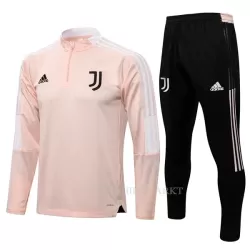 Juventus Trainings Sweatshirt Pak Kind 2022-23 Kwartrits Roze Juventus Trainings Sweatshirt Pak Kind 2022-23 Kwartrits Roze