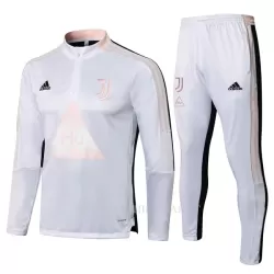 Juventus Trainings Sweatshirt Pak Kind 2022-23 Kwartrits Witte Juventus Trainings Sweatshirt Pak Kind 2022-23 Kwartrits Witte