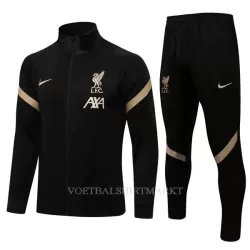 Liverpool Trainingsjack Pak Kind 2022-23 Zwarte Liverpool Trainingsjack Pak Kind 2022-23 Zwarte
