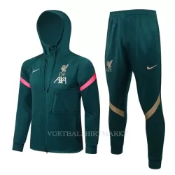 Liverpool Trainingsjacks met Capuchon 2022-23 Groene Liverpool Trainingsjacks met Capuchon 2022-23 Groene