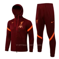 Liverpool Trainingsjacks met Capuchon 2022-23 Rode Liverpool Trainingsjacks met Capuchon 2022-23 Rode