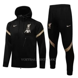 Liverpool Trainingsjacks met Capuchon 2022-23 Zwarte Liverpool Trainingsjacks met Capuchon 2022-23 Zwarte