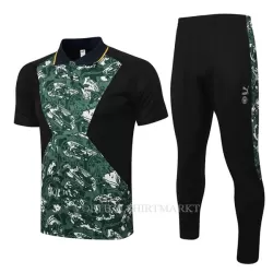 Manchester City Trainingpolo 2022-23 Zwart-Groene Manchester City Trainingpolo 2022-23 Zwart-Groene