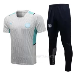 Manchester City Trainingsshirt Pak 2022-23 Lichtgrijze Manchester City Trainingsshirt Pak 2022-23 Lichtgrijze