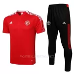 Manchester United Trainingpolo 2022-23 Rood-Wit