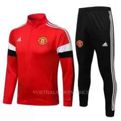 Manchester United Trainingsjack Pak 2022-23 Rood-Wit Manchester United Trainingsjack Pak 2022-23 Rood-Wit