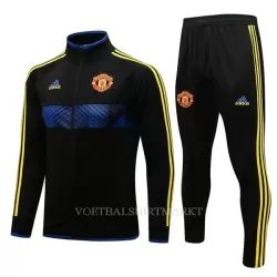 Manchester United Trainingsjack Pak 2022-23 Zwarte Manchester United Trainingsjack Pak 2022-23 Zwarte