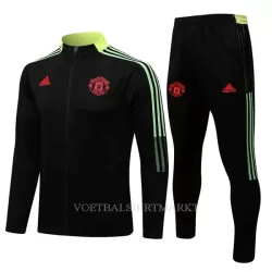 Manchester United Trainingsjack Pak Kind 2022-23 Zwart-Gele Manchester United Trainingsjack Pak Kind 2022-23 Zwart-Gele