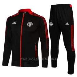 Manchester United Trainingsjack Pak Kind 2022-23 Zwarte Manchester United Trainingsjack Pak Kind 2022-23 Zwarte