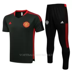 Manchester United Trainingsshirt Pak 2022-23 Donkergroene Manchester United Trainingsshirt Pak 2022-23 Donkergroene