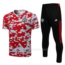 Manchester United Trainingsshirt Pak 2022-23 Rood-Wit Manchester United Trainingsshirt Pak 2022-23 Rood-Wit