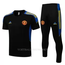 Manchester United Trainingsshirt Pak 2022-23 Zwart-Gele Manchester United Trainingsshirt Pak 2022-23 Zwart-Gele