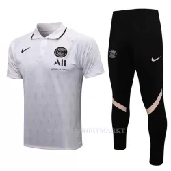 Paris Saint-Germain Trainingpolo 2022-23 Wit-Zwart Paris Saint-Germain Trainingpolo 2022-23 Wit-Zwart