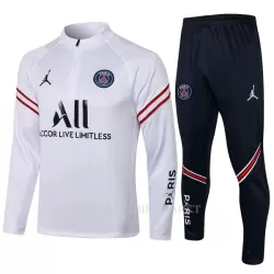 Paris Saint-Germain Trainings Sweatshirt Pak Kind 2022-23 Kwartrits Witte Paris Saint-Germain Trainings Sweatshirt Pak Kind 2022-23 Kwartrits Witte