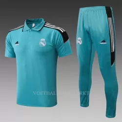 Real Madrid Trainingpolo 2022-23 Blauwe Real Madrid Trainingpolo 2022-23 Blauwe
