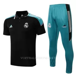 Real Madrid Trainingpolo 2022-23 Zwart-Blauwe Real Madrid Trainingpolo 2022-23 Zwart-Blauwe