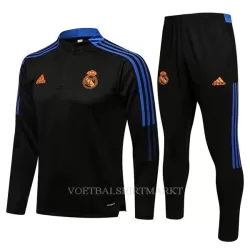 Real Madrid Trainings Sweatshirt Pak 2022-23 Kwartrits Zwarte Real Madrid Trainings Sweatshirt Pak 2022-23 Kwartrits Zwarte