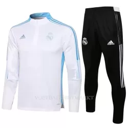 Real Madrid Trainings Sweatshirt Pak Kind 2022-23 Kwartrits Witte Real Madrid Trainings Sweatshirt Pak Kind 2022-23 Kwartrits Witte