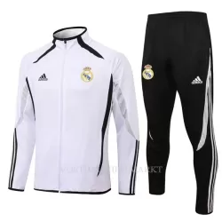 Real Madrid Trainingsjack Pak 2022-23 Wit-Zwart Real Madrid Trainingsjack Pak 2022-23 Wit-Zwart
