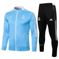 Real Madrid Trainingsjack Pak Kind 2022-23 Blauwe Real Madrid Trainingsjack Pak Kind 2022-23 Blauwe