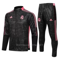 Real Madrid Trainingsjack Pak Kind 2022-23 Zwart-Rode Real Madrid Trainingsjack Pak Kind 2022-23 Zwart-Rode