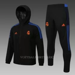 Real Madrid Trainingsjack Windrunner Pak 2022-23 Zwarte Real Madrid Trainingsjack Windrunner Pak 2022-23 Zwarte