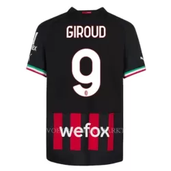 AC Milan Giroud 9 Shirt Heren Thuis 2022-23 AC Milan Giroud 9 Shirt Heren Thuis 2022-23