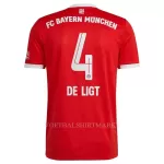 FC Bayern München De Ligt 4 Shirt Heren Thuis 2022-23
