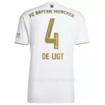 FC Bayern München De Ligt 4 Shirt Heren Uit 2022-23