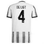 Juventus De Ligt 4 Shirt Heren Thuis 2022-23