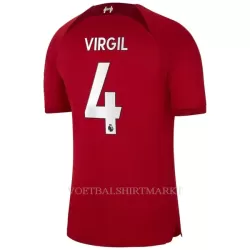 Liverpool Virgil 4 Shirt Heren Thuis 2022-23 Liverpool Virgil 4 Shirt Heren Thuis 2022-23