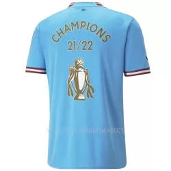 Manchester City Champions 22 Shirt Heren Thuis 2022-23 Manchester City Champions 22 Shirt Heren Thuis 2022-23
