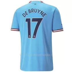 Manchester City De Bruyne 17 Shirt Heren Thuis 2022-23 Manchester City De Bruyne 17 Shirt Heren Thuis 2022-23