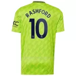 Manchester United Rashford 10 Shirt Heren Derde 2022-23