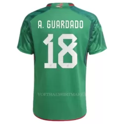Mexico A.GUARDADO 18 Shirt Heren Thuis WK 2022 Mexico A.GUARDADO 18 Shirt Heren Thuis WK 2022