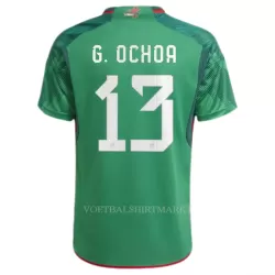 Mexico G.OCHOA 13 Shirt Heren Thuis WK 2022 Mexico G.OCHOA 13 Shirt Heren Thuis WK 2022