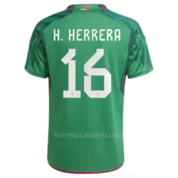 Mexico H.HERRERA 16 Shirt Heren Thuis WK 2022 Mexico H.HERRERA 16 Shirt Heren Thuis WK 2022