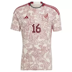Mexico H.HERRERA 16 Shirt Heren Uit WK 2022
