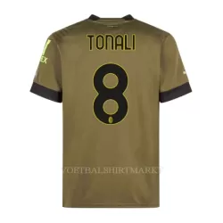 AC Milan Tonali 8 Shirt Heren Derde 2022-23 AC Milan Tonali 8 Shirt Heren Derde 2022-23